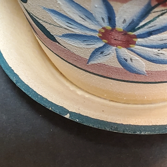 Hand Painted Flower Small Pot - Picture 7 of 7